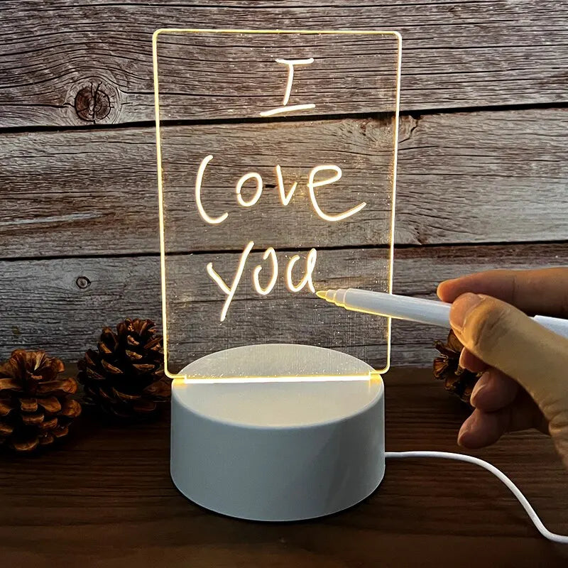 Creative Note Board  Led 